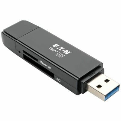 Tripp Lite by Eaton USB-C Memory Card Reader, 2-in-1 USB-A/USB-C, USB 3.1 Gen 1, USB Type C, USB Type-C
