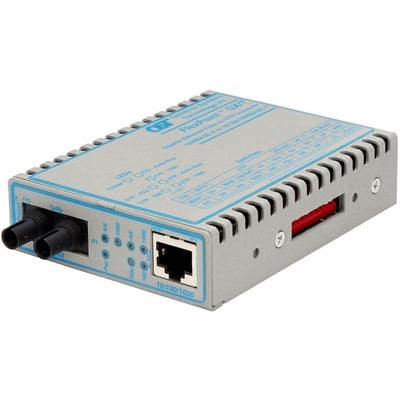 10/100/1000 ETHERNET MEDIA CONV ERTER 1G ST MM 850 550M -40-60C UNV