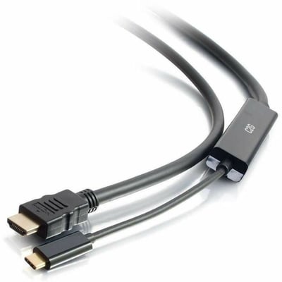 C2G 10ft USB C to HDMI Cable - USB C to HDMI Adapter Cable - 4K 60Hz - M/M
