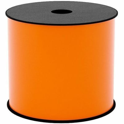 4IN WIDE TT CONTINUOUS VINYL ORANGE LABEL (USE BMSLPR03XX INK