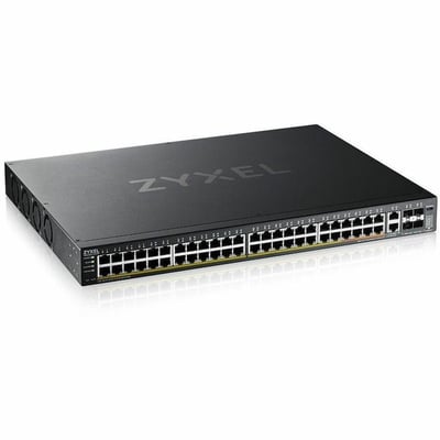 ZYXEL 48-port GbE L3 Access PoE+ Switch with 6 10G Uplink (600 W)