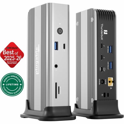 PLUGABLE 11-1 DOCKING STATION THUNDERBOLT 5 / 140W CHARGING