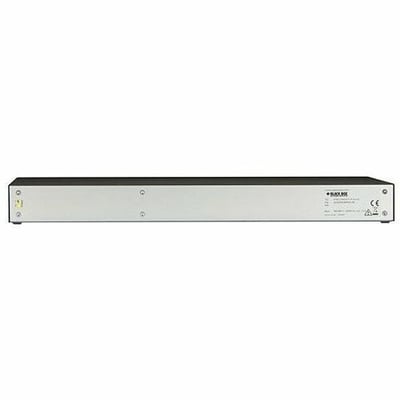 Black Box 6-Port DKM Modular Card Chasis with Redundant Power Option and Backplane