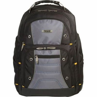 Targus Drifter II TSB239US Carrying Case Rugged (Backpack) for 17" Notebook - Black, Gray