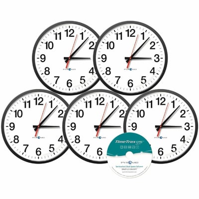 Pyramid Time Systems Wall Clock