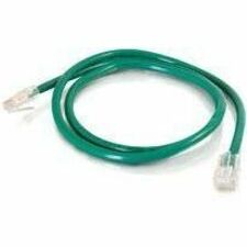 Quiktron Q-Series Patch Cords, CAT6, Non-Booted, Green, 12 FT
