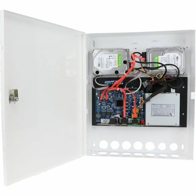 Speco 32 Channel Facial Recognition Wall Mount NVR - 8 TB HDD