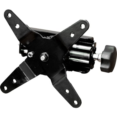 HAT DESIGN WORKS A00140 ADJUSTABLE HEIGHT PIVOT, BLACK - DURABLE ADJUSTABLE HEIG