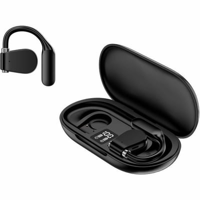 B/T OPEN EAR SPORTS EARBUDS W/CHARGING CASE TOUCHSCREEN CONT