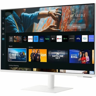 Samsung S27CM701UN 27" Class 4K UHD Smart LCD Monitor - 16:9 - Warm White