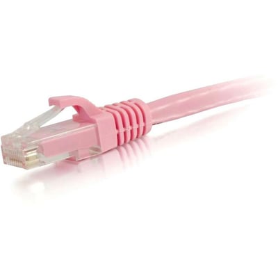 75FT CAT6 PINK SNAGLESS PATCH CABLE