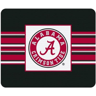 OTM University of Alabama Black Mouse Pad, Banner V1