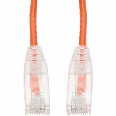 AddOn 7ft RJ-45 (Male) to RJ-45 (Male) Straight Orange Cat6 UTP Copper PVC Patch Cable