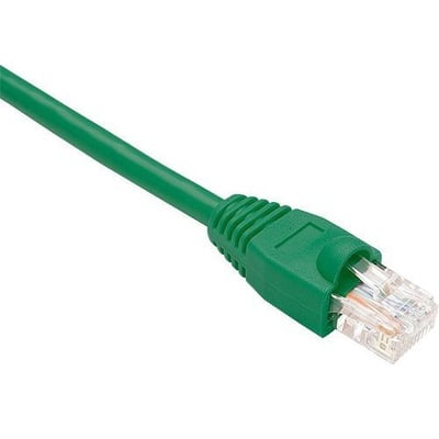 UNC CAT6 PATCH CABLE, 04 FT GREEN WITH BOOTED. HIGH-PERFORMANCE CAT6 ETHERNET CA
