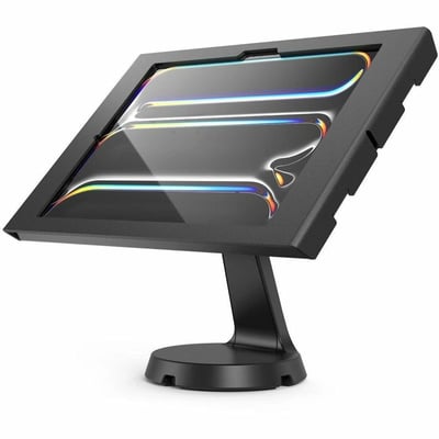 IPAD AIR M2 & M3 13IN, APEX ENCLOSURE MAST STAND - BLACK