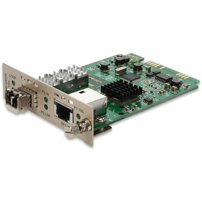 AddOn 10GBase-T RJ-45 to 10GBase-SR(LC) 850nm 300m Standalone Media Converter Card Kit