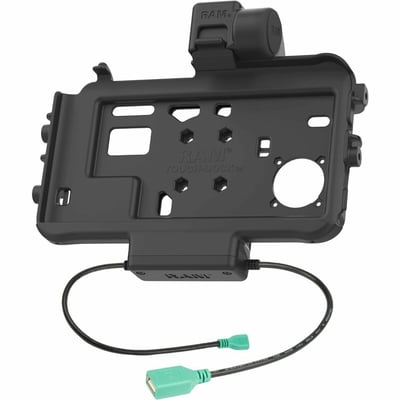 RAM Mounts Low-Profile Power + Single USB Dock for Tab Active3