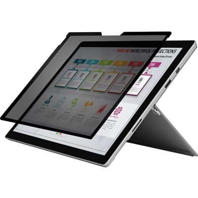 Rocstor PrivacyView™ Premium Magnetic Privacy Filter for Microsoft® Surface® Pro 4/5/6 12.3 Tablet - For Surface® Pro 4 / 5 / 6 Landscape Tablet - 3:2 Aspect Ratio - Matte Filter- Unframed - Comparable to PFTMS002- TAA Compliant - - PC