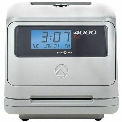 Pyramid 4000 Auto Totaling Time Clock