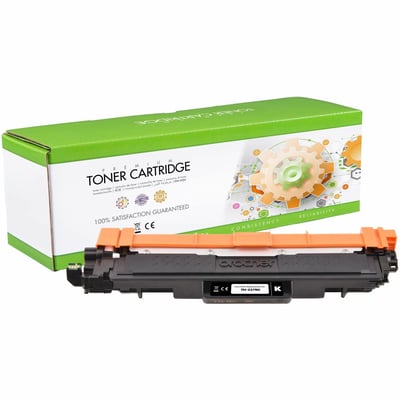 Static Control Remanufactured Laser Toner Cartridge - Alternative for Brother (TN-227BK) - Black Pack