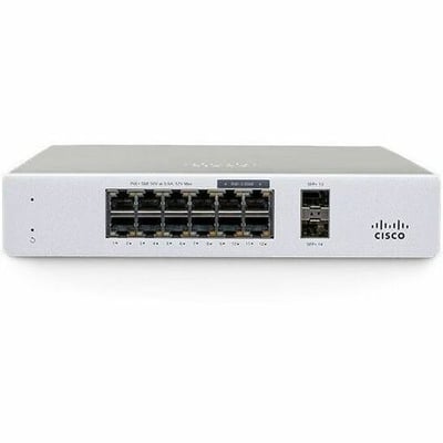MERAKI MS130-12X CLOUD MGD 8GE + 4X 2.5GE 240W POE SWITCH