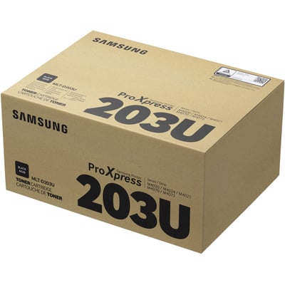 Samsung MLT-D203U Ultra High Yield Laser Toner Cartridge MLT-D203U (MLT-D203U/XAA) - Black - 1 Each