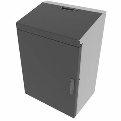Middle Atlantic VWM Door with Solid Access Fits 36" High x 16" Deep - Black