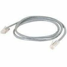 Quiktron Q-Series Patch Cords, CAT6, Non-Booted, Gray, 2 FT