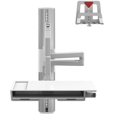 Humanscale V/Flex Wall Mount for Monitor, Keyboard, CPU, Cradle