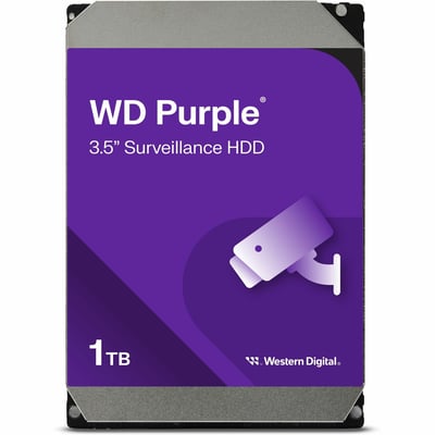 WD 1TB PURPLE SATA GB/S 5400 RPM