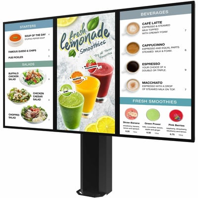 Peerless-AV® Outdoor Digital Menu Boards