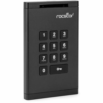 DATASECURE EX20 5TB 5400 RPM PORTABLE ENCRYPTED DRIVE-KEYPAD-TAA