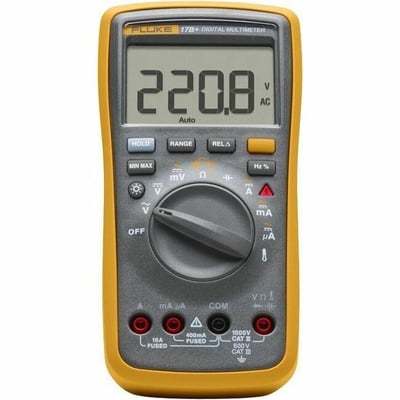 FLUKE-17B+-R BASIC DMM W/TEMPERATURE CAT III RETAIL
