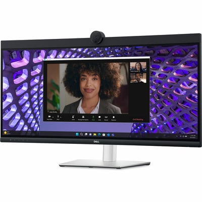 Dell P3424WEB 34" Class Webcam UW-QHD Curved Screen LED Monitor - 21:9