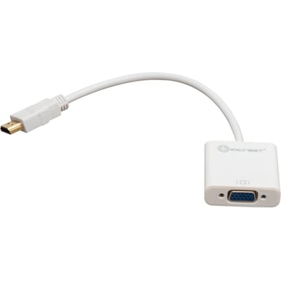 HDMI 1.4 TO VGA ADAPTER, W/ AUDIO SUPPOR