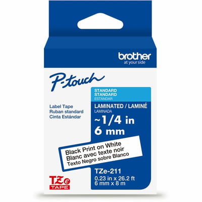 BLACK/WHITE TAPE (6MM)