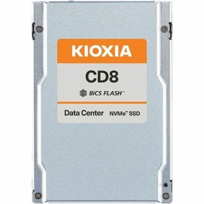 KIOXIA SSD 15.36TB 2.5 PCIE4 CD8-R SDF1E81GEB SIE 1 DWPD BARE