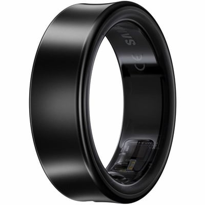 GALAXY RING SIZE 7 TITANIUM BLACK ANDROID ONLY