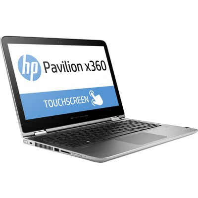 HP Pavilion x360 13-s100 13-s120ds 13.3" Convertible 2 in 1 Notebook - Intel Core i3 6th Gen i3-6100U - 4 GB - 1 TB HDD - Natural Silver