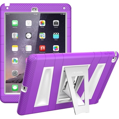 I-BLASON APPLE IPAD AIR ARMORBOX 2 LAYER PROTECTION KICKSTAND CASE WITH SCREEN