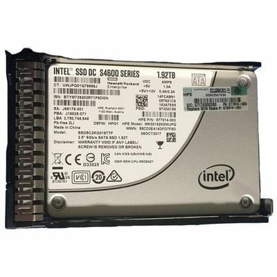 KIT HP G8-G10 1.92TB 2.5 SATA 6G MU SSD