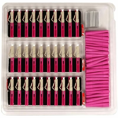 SOC CONN LC OM4 900UM MAGENTA 50 PK MOQ 1