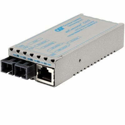 10/100/1000 ETHERNET MEDIA CONV ERTER SC SM 1310NM 34KM JPN PWR