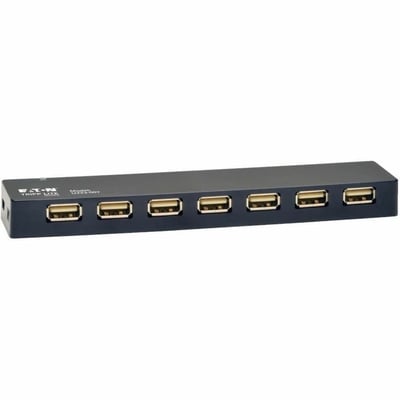 Tripp Lite by Eaton 7-Port USB 2.0 Mobile Hi-Speed Hub Notebook Laptop Bus Power AC