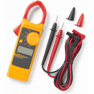 FLUKE-301D-R600A AC/DC CLAMP METER WITH SLIM BODY AND THIN JAW