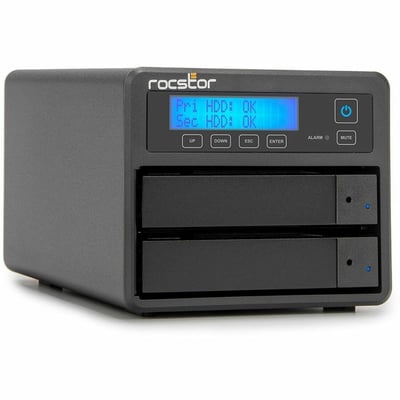 ROCPRO U33 - 48 TB 7200 RPM DESKTOP RAID - USB 3.2 GEN 1 TYPE-C