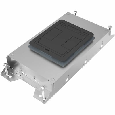 Wiremold RFBA 2-Gang Shallow Floor Box