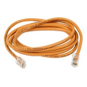 PATCH CABLE - UNSHIELDED TWISTED PAIR (UTP) - MALE LEFT GENDER - MALE RIGHT GEND