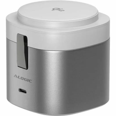 ALOGIC POWERPOD 4IN1 QI2 WIRELESS CHARGING STAND - WHITE