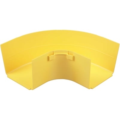 Panduit FiberRunner Horizontal Right-Angle, 90, 4x4, Yellow